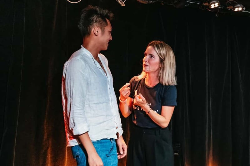 Paris: Oh My God She's Parisian! English Comedy Show - Audience interaction: fun if you like being part of the joke