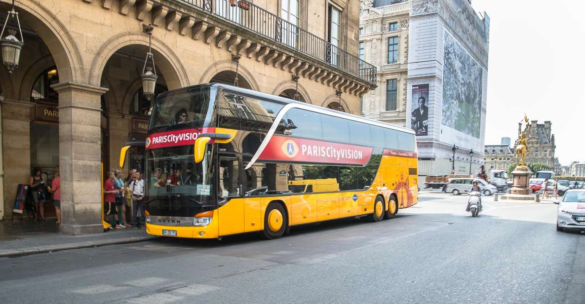 Paris: Openair Double Decker Bus Audio-Guided City Tour - Meeting Point at Place de Sydney (Avenue de Suffren x Rue Jean Rey)