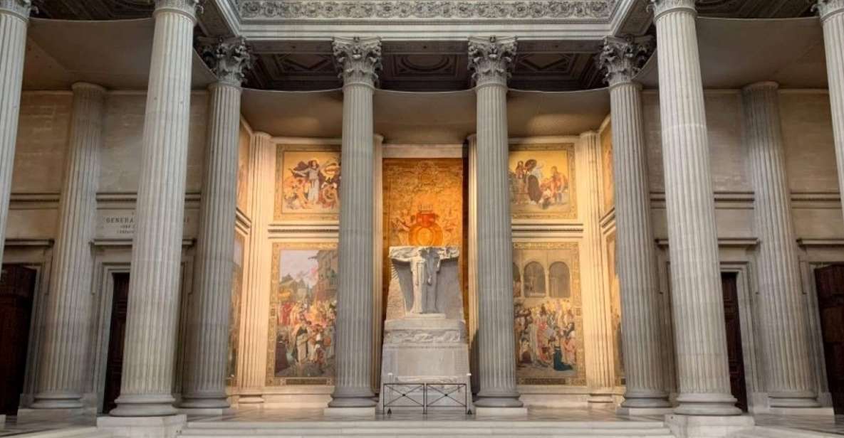 Paris: Pantheon Entry Ticket and Seine River Cruise - Art, Crypts, and Major Names You’ll Recognize