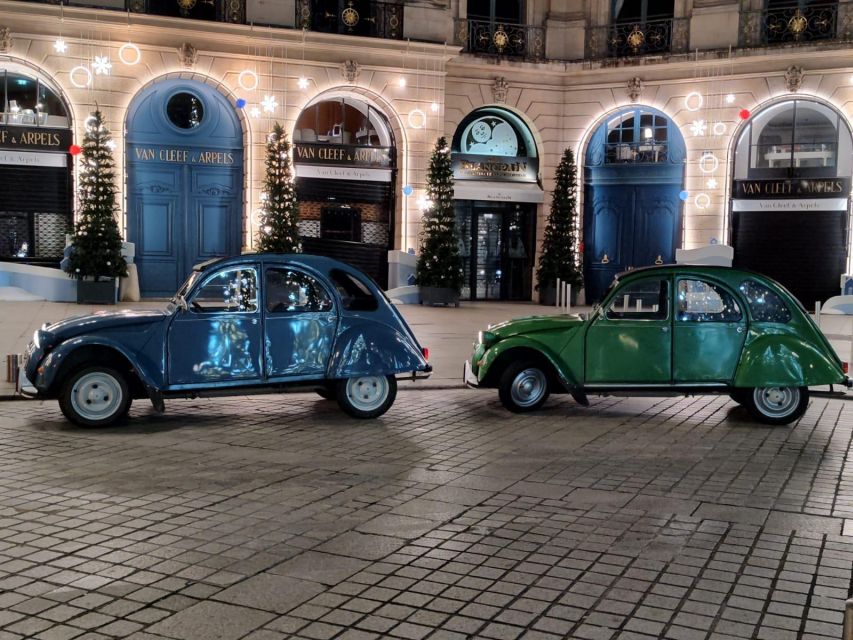 Paris: Private Christmas Lights Tour by Citroën 2CV - Key highlights to know before you go