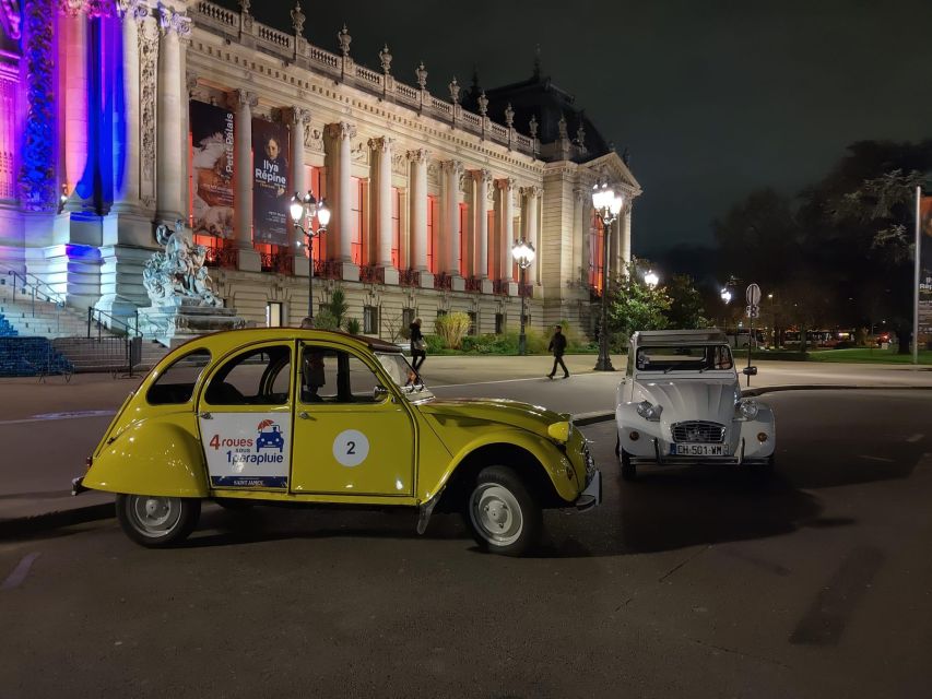 Paris: Private Christmas Lights Tour by Citroën 2CV - Pickup and timing: where you start in the 1st–20th arrondissements