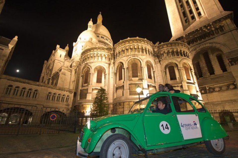 Paris: Private Guided City Tour at Night in Citroën 2CV - Why a night ride in a Citroën 2CV feels uniquely Paris