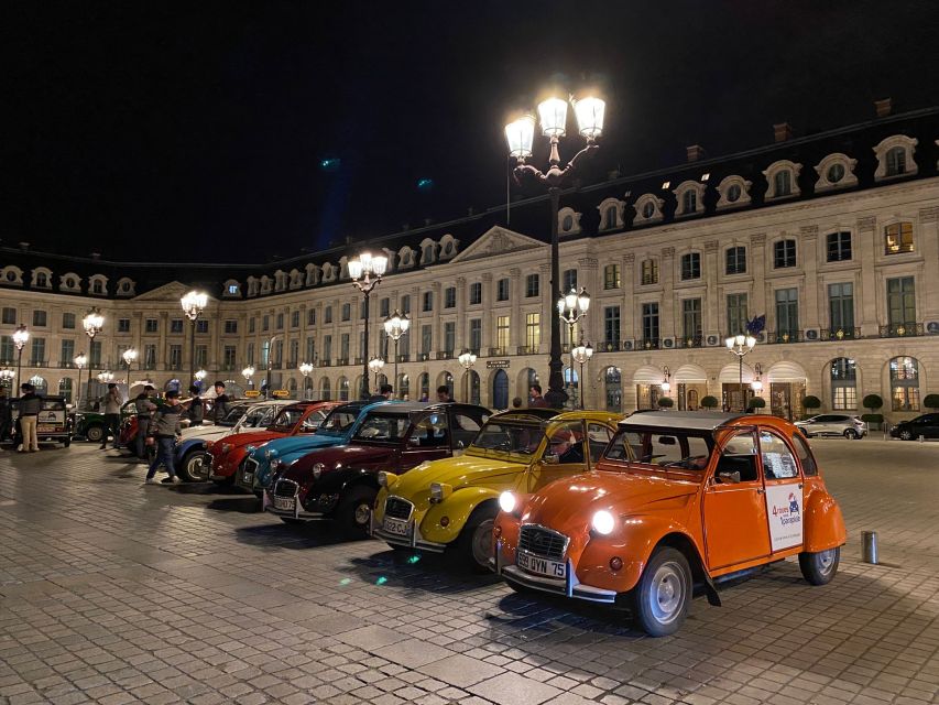 Paris: Private Guided City Tour at Night in Citroën 2CV - The 3-hour option: Montmartre, secret places, and a more personal Paris