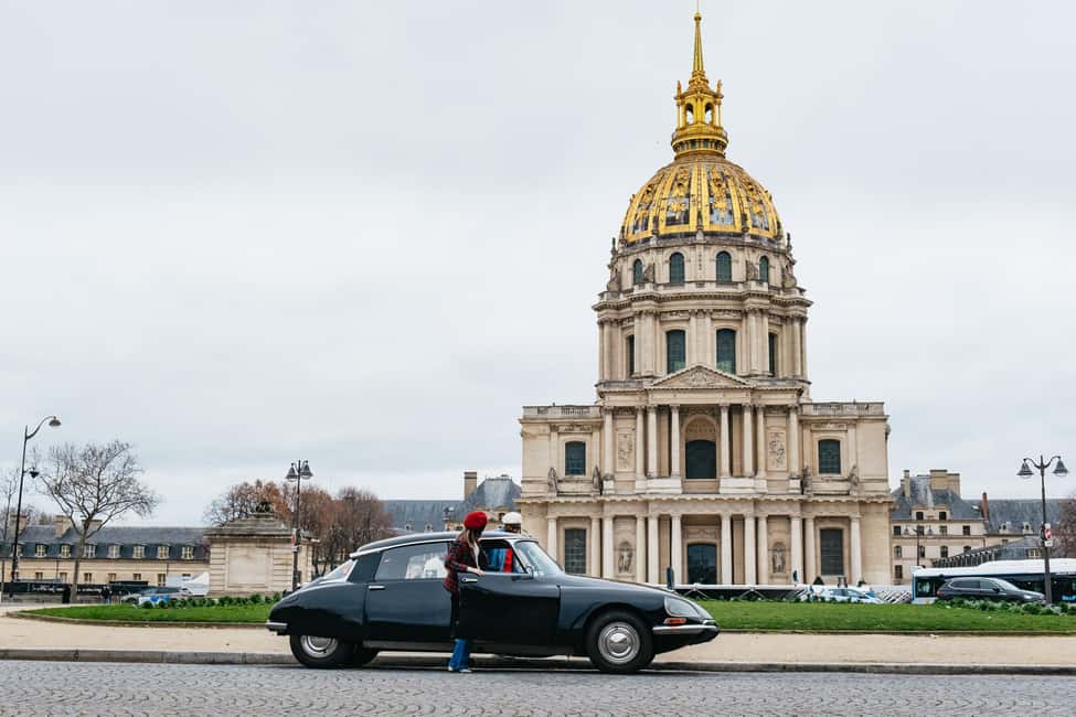 Paris: Private Guided City Tour in a Traction Avant or DS 21 - Hotel Pickup, Private Pace, and How Long You Really Need