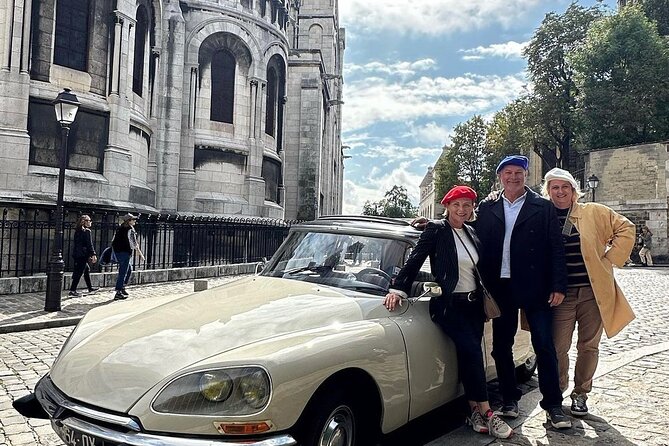 Paris Private Guided Tour in a Vintage Open Top French Car - The Seine Axis: Grand Palais, Concorde, Orsay, and Louvre Views