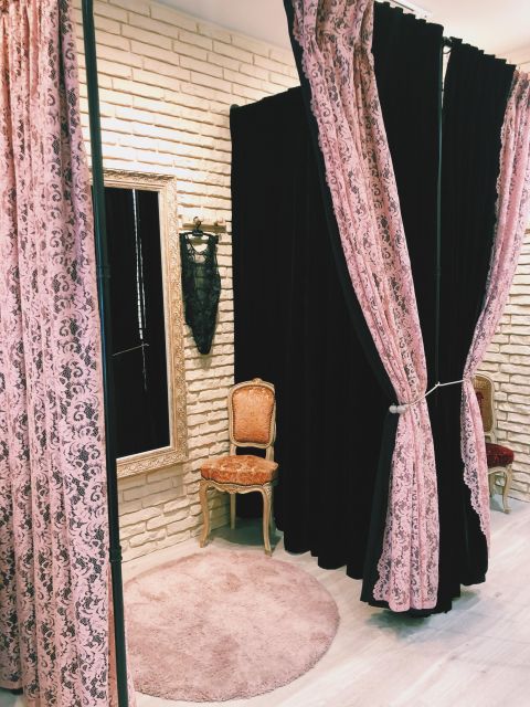Paris: Private Lingerie Fitting activity - Starting at the red boutique on Rue de Rennes