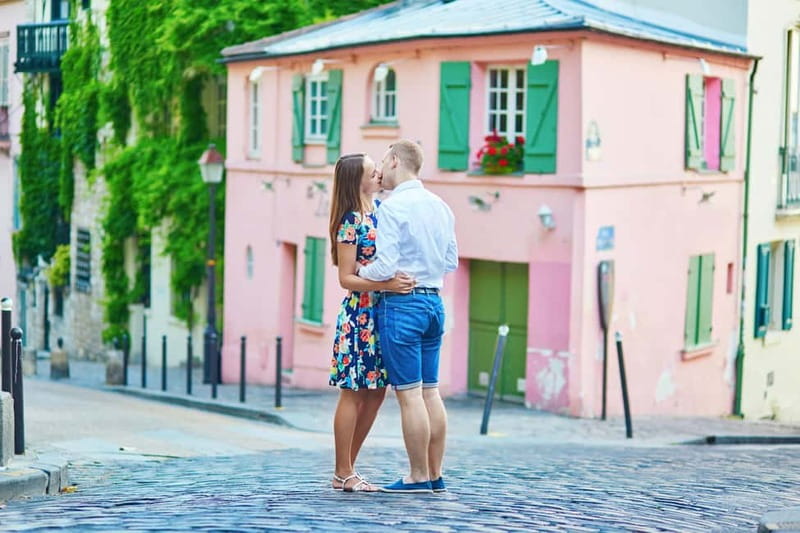 Paris: Private Montmartre Photoshoot with Parisian Charm - Montmartre Photos in Real Streets, Not a Studio