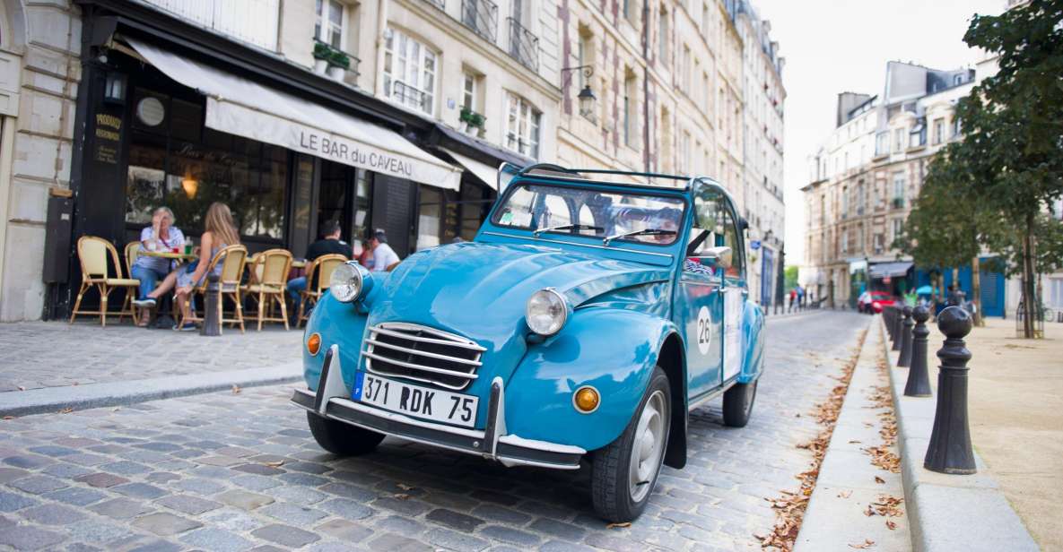 Paris: Private Sightseeing Tour in Citroën 2CV - Key Things You’ll Notice Right Away