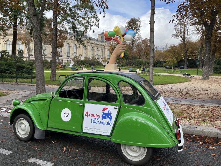 Paris: Private Sightseeing Tour in Citroën 2CV - Photo Stops Aren’t Random Here