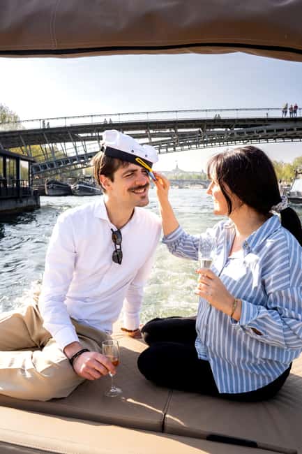 Paris: Private Small Boat Cruise with Rosé and Macarons - The Turnaround: Seeing Paris from Both Sides of the Seine