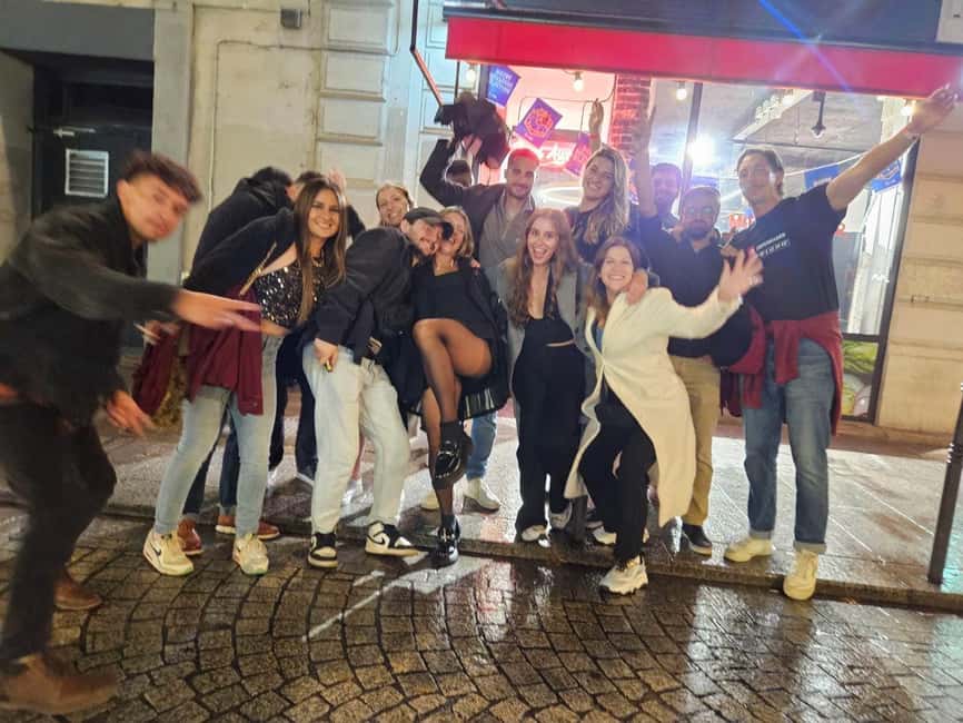 Paris: Pub Crawl with Shots and Nightclub Entry - Starting Out at Mcbrides Pub (54 Rue Saint Denis, 75001)
