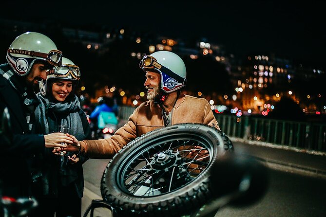 Paris Romantic & Private Tour By Night on a Sidecar Ural - Vintage Ural Sidecar at Street Level in 90 Minutes