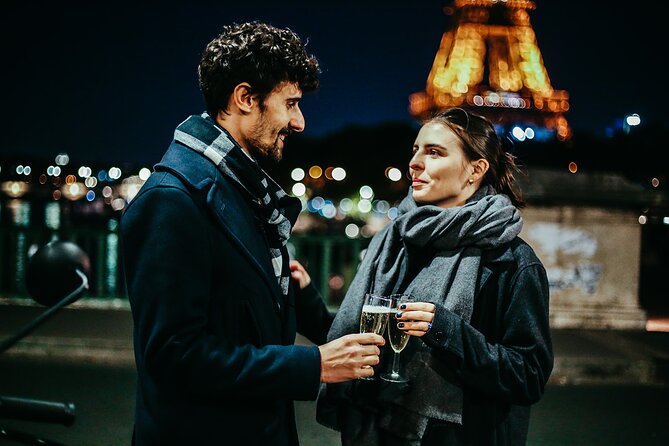 Paris Romantic & Private Tour By Night on a Sidecar Ural - Arc de Triomphe to the Eiffel Tower: The Lights-First Strategy