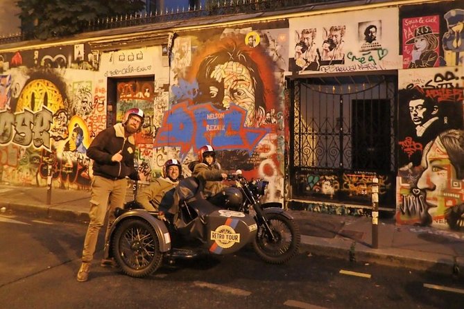 Paris Romantic & Private Tour By Night on a Sidecar Ural - Crossing Saint-Germain-des-Prés: Cafés, Bookshops, and Meaningful Streets