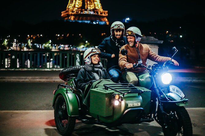 Paris Romantic & Private Tour By Night on a Sidecar Ural - Pickup Options and Where You’ll Start