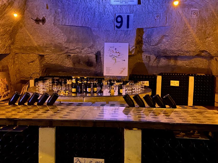 Paris: Ruinart and Veuve Clicquot Champagne Tour by Mercedes - Veuve Clicquot: choose the tasting that fits your budget
