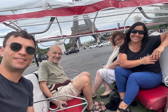 Paris Sightseeing by Tuk Tuk Golf Cart 2 hours - FAQ