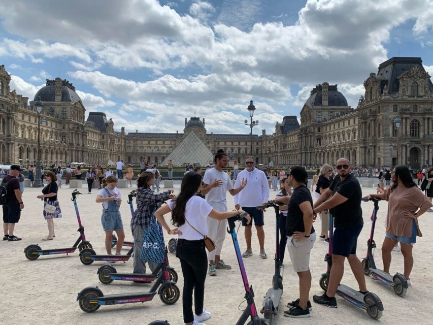 Paris: Small-Group E-Scooter Tour with a Local Guide - Champs-Élysées to Arc de Triomphe: Fast Views, Timed Stops