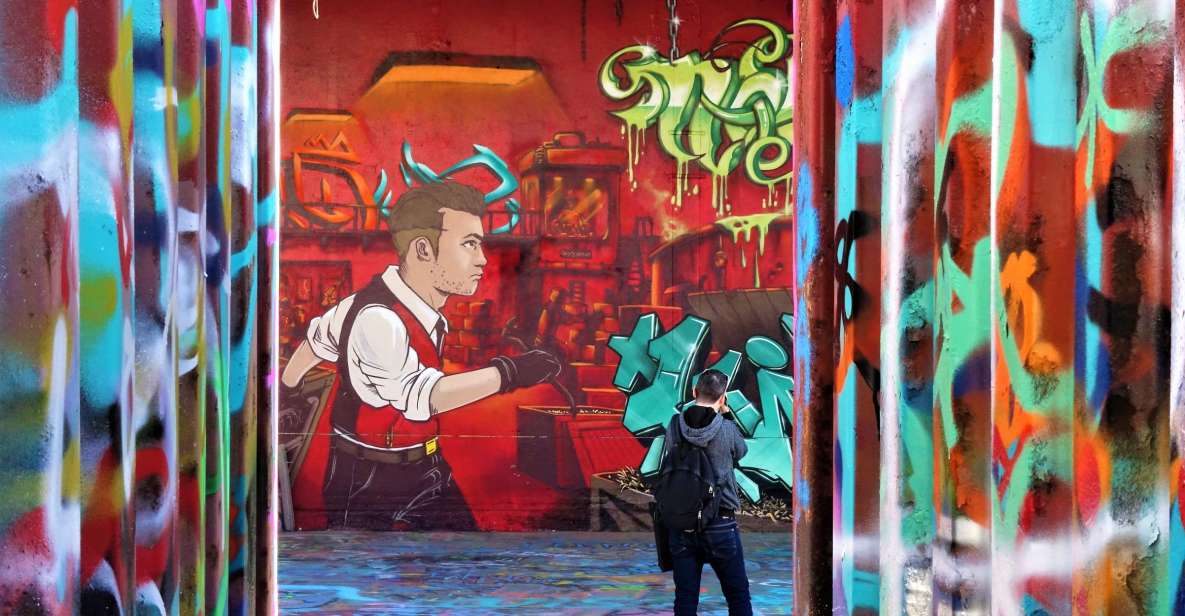 Paris: Street Art Open-Air Museum Bike Tour - Station F coffee: creativity fuel in a place built for ideas