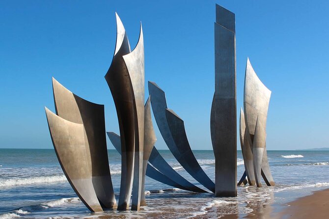 Paris to Normandy D-Day Tour Small Group : Utah, Omaha & Cemetery - Omaha Beach: the iconic shore with a tighter 30 minutes