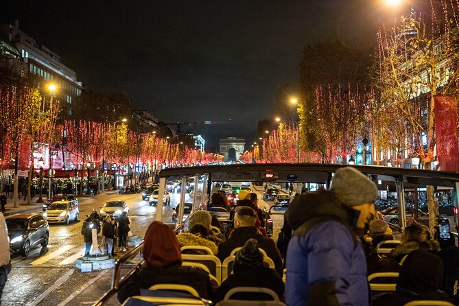 Paris Tootbus Festive Christmas Lights Tour - Museum Passes: Quai Branly and the Louvre at Night