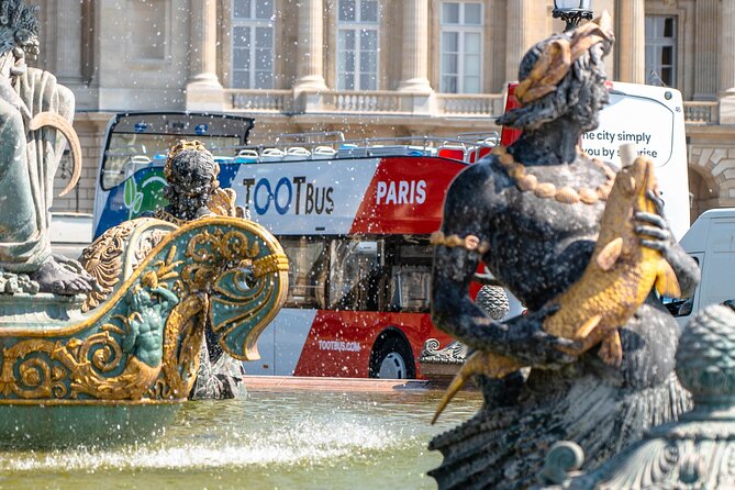 Paris Tootbus Hop-On Hop-Off Bus Tour (Optional Cruise) - The route flow: Opera to the Louvre, then Notre-Dame to the Eiffel