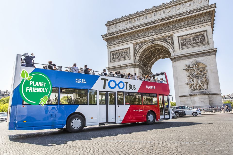 Paris: Tootbus Hop-on Hop-off (Optional River Cruise) - Arc-Champs-Élysées to Trocadéro: Photo Stops That Feel Made for Short Pauses