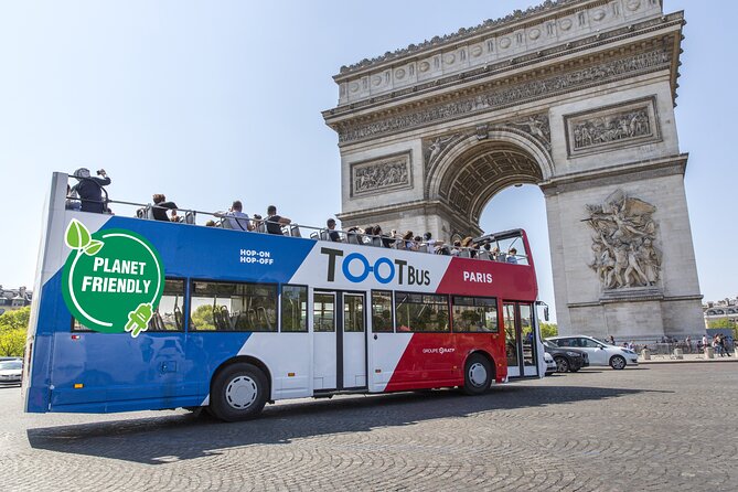 Paris Tootbus Must See Hop-on Hop-off Bus Tour with Seine River Cruise - Route walk-through: from Opera to the Eiffel Tower