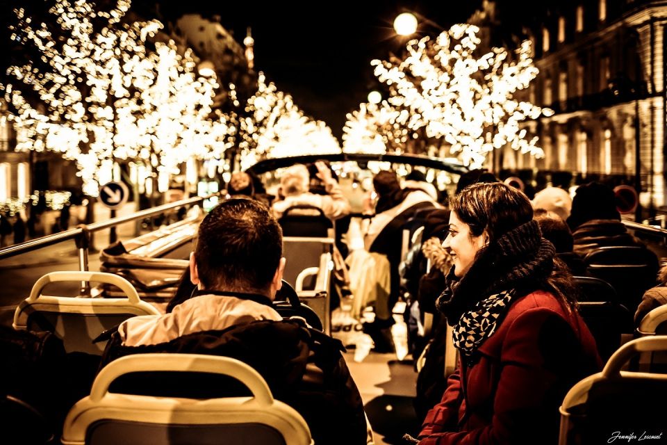 Paris: Tootbus Open-Top Christmas Bus Tour - The route you’ll actually remember: Opéra, Concorde, Champs-Élysées, and the Arc