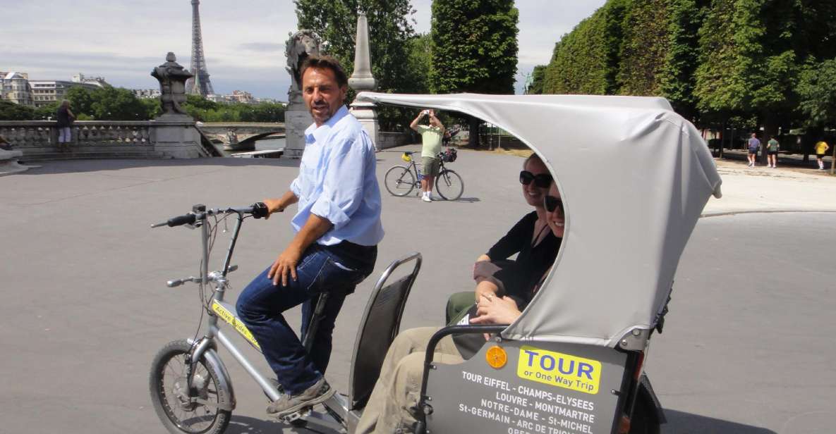 Paris Tuk-Tuk: 2, 4 or 6H First Highlights & Parisian Areas - Route options: choosing 2, 4, or 6 hours without overthinking it