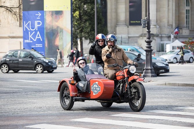 Paris Vintage Private City Tour on a Sidecar Motorcycle - Palais-Royal and Galerie Vivienne: where Paris feels quieter and older