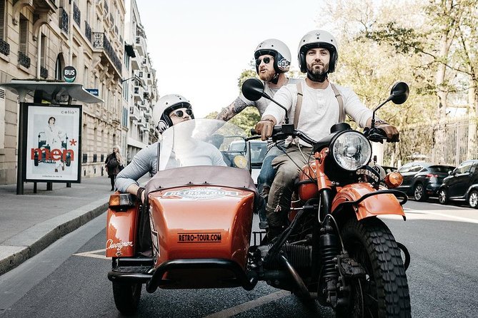 Paris Vintage Private City Tour on a Sidecar Motorcycle - Meeting at Place Saint-Michel, plus how pickup really works
