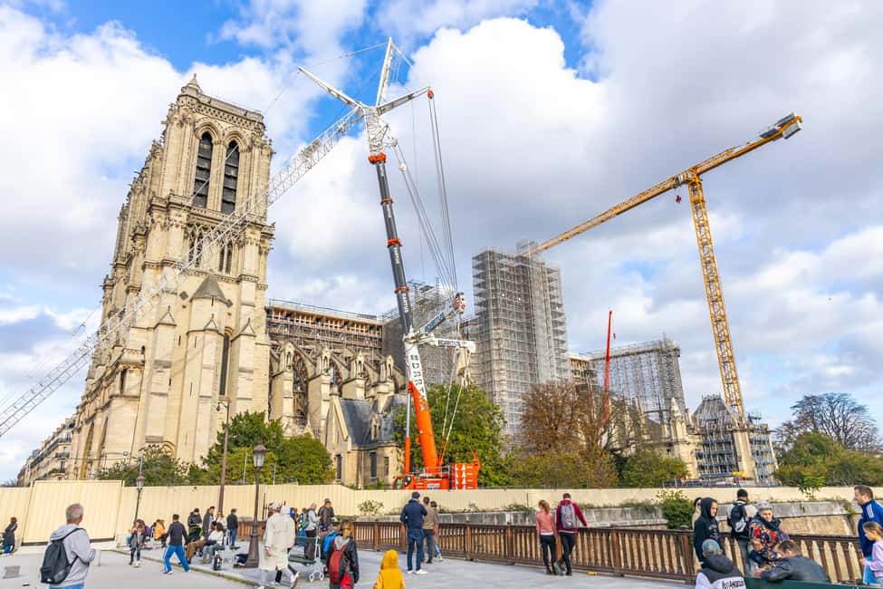 Paris: Walking Tour with Notre Dame or Ste-Chapelle Access - Notre-Dame After the 2019 Fire: Restoration You Can Still Feel