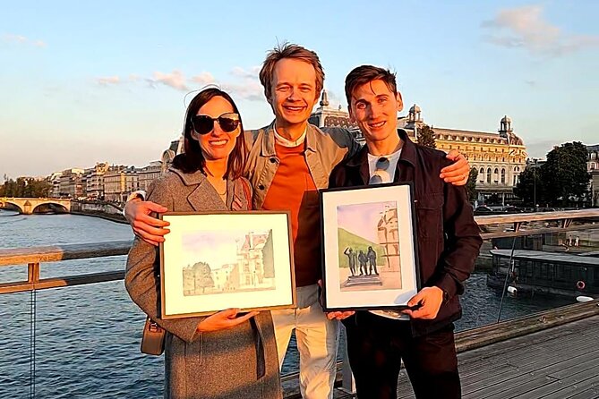 Paris Watercolor Workshop – Premium Small-Group Art Experience - Meeting at Terrasse du Bord de l’Eau: Simple Start, Central Feel