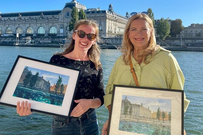 Paris Watercolor Workshop – Premium Small-Group Art Experience - Painting on the Seine: Where Paris Light Makes the Difference