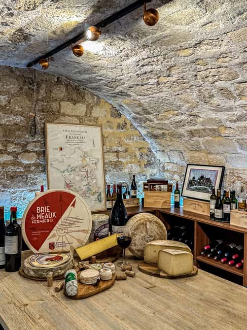 Paris: Wine & Cheese Tasting Master Class Near Eiffel Tower - Step Inside Gourmet’s Stone Cellar (Near Invalides and the Eiffel Tower)