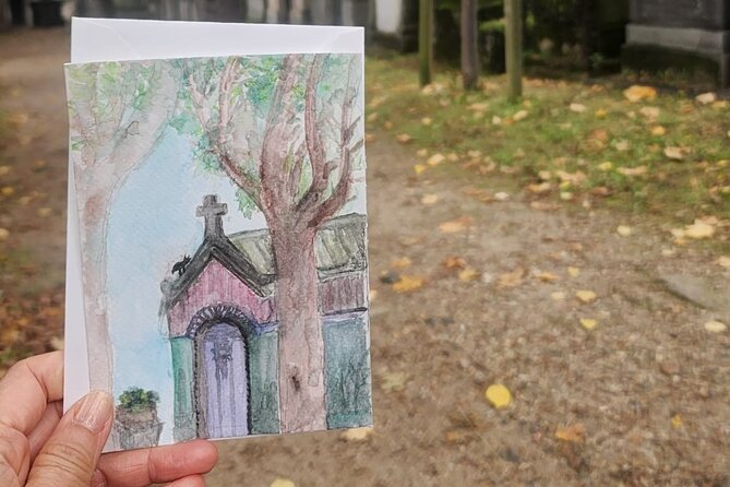Père Lachaise Cemetery Art: Watercolor Postcard Workshop in Paris - Key Points at a Glance