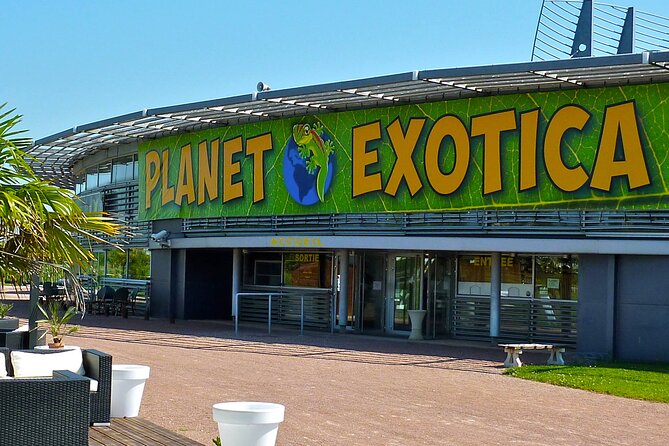 Planet Exotica entrance ticket - The reptile greenhouses: tropical and desert areas