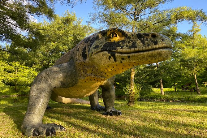 Planet Exotica entrance ticket - Jurassic Garden: full-size dinosaurs plus the mini-animal farm