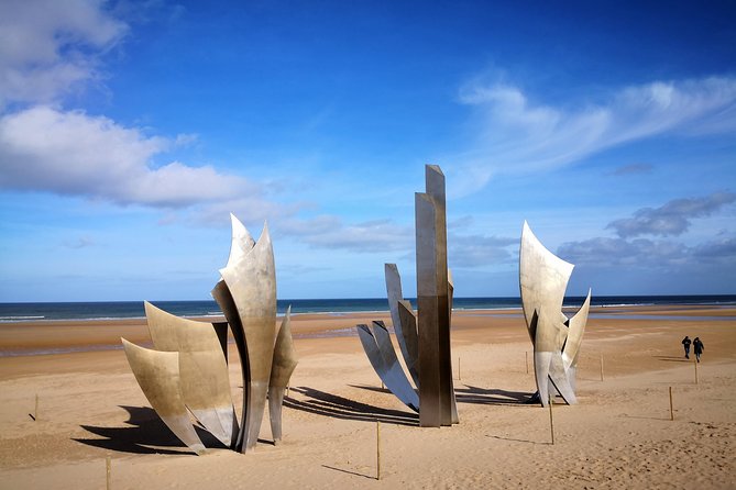 Pointe du Hoc,Omaha Beach, American Cemetery - Day trip from Paris to Normandy - Omaha Beach in Easy Green: monuments, sectors, and why the guide’s map matters