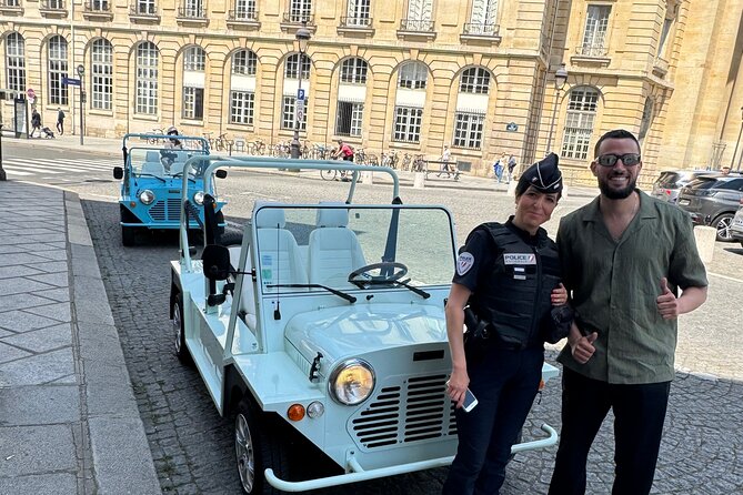 Private 2 - Hour Paris Landmarks Tour by Golf Cart Mini Moke - Price and what’s actually included in the $177.34 per person
