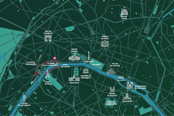 Private City-Tour by pedicab in Paris : The "Gustave Eiffel" - Down the Champs-Élysées toward George V