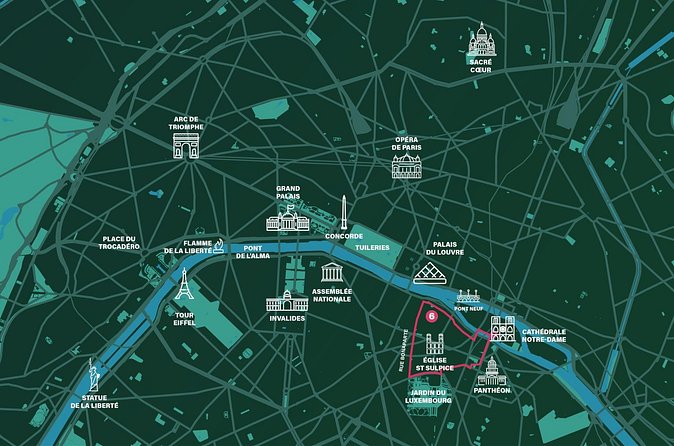 Private City-Tour by rickshaw bike in Paris: The "Saint-Germain" - A brief look at Luxembourg Gardens
