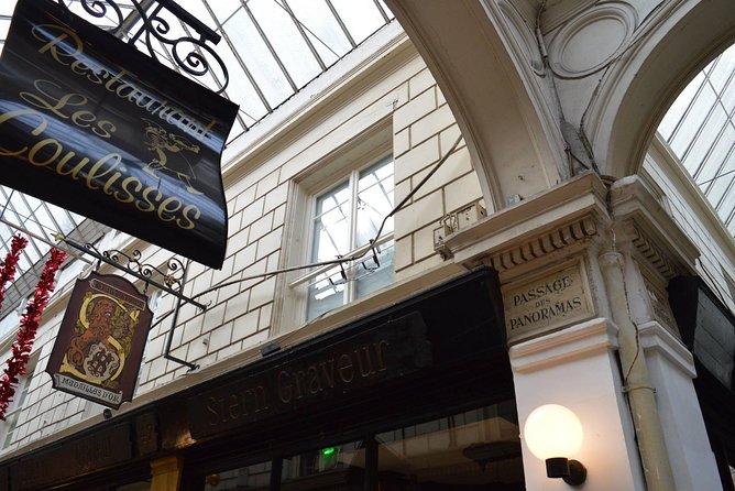 Private Covered Passages & Palais Royal Gardens 2-Hour Tour - Passage des Panoramas and the old commercial Paris
