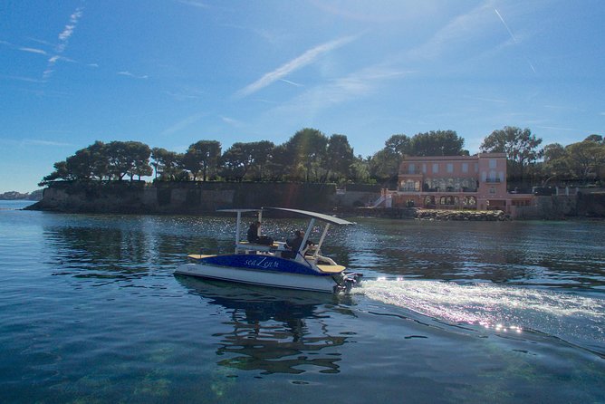 Private Cruise Near Nice and Monaco with Solar Powered Boat - Comfort and boat rules: cork deck, wind, and what to bring