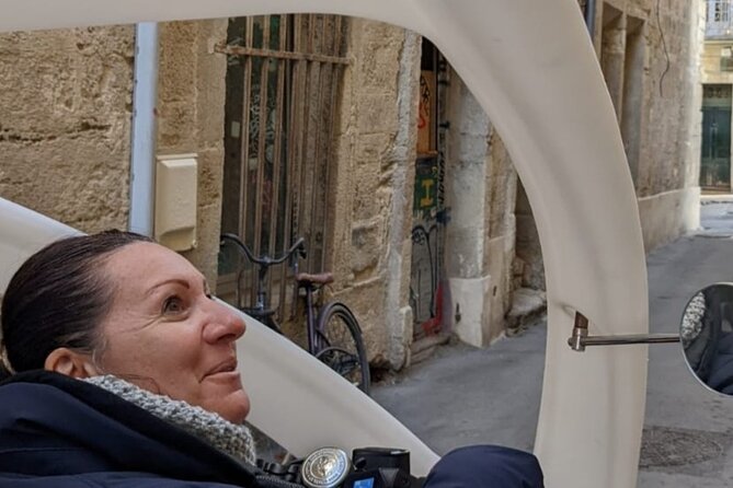 Private Discovery of Montpellier by Bike-Taxi - Peyrou viewpoints: Water Castle, Arc-style pass-under, and Saint Clément Aqueduct