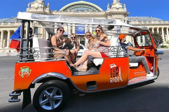 Private Electric TukTuk tour in Paris ( 2 hours ) - Key things I’d note before you go