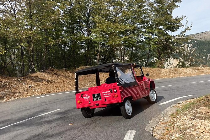 Private excursion from Villefranche in Citroën Méhari to Eze and Monaco - From Villefranche to Eze on the Moyenne Corniche