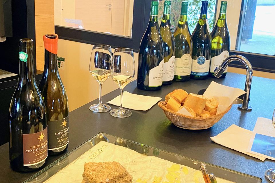 Private Exquisite Red & White Burgundy Wines Trip from Paris - Maison Régnard in the village of Chablis