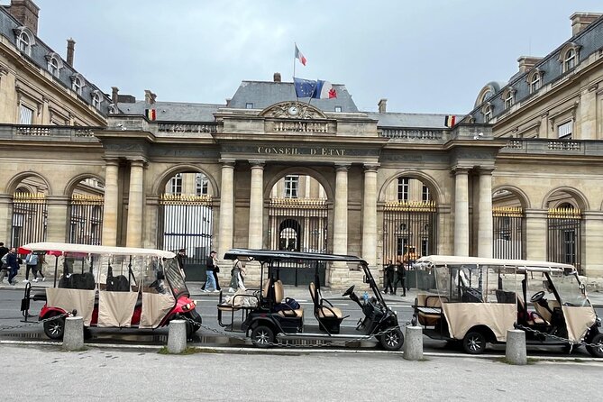 Private Golf Cart Tour: Paris Landmarks & Hidden Gems - Champs Élysées and Arc de Triomphe: classic Paris, timed for photos